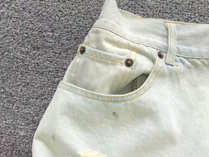 Shorts Acne Studios Jeans Vintage Ripped Denim