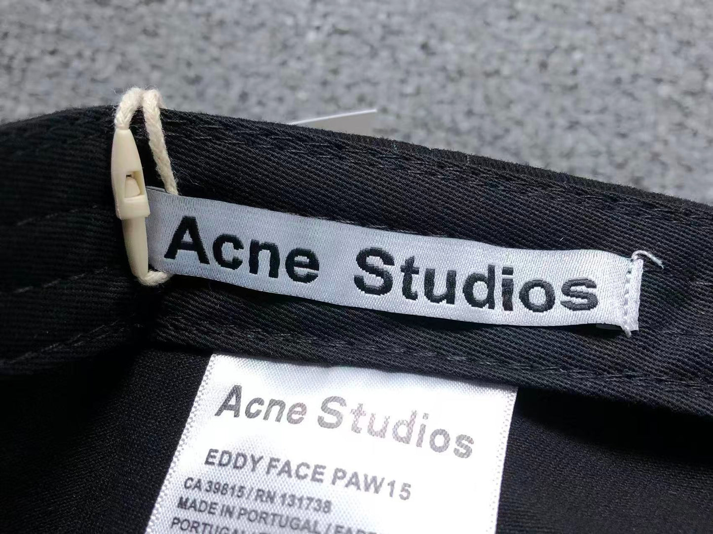 Boné Acne Studios Face Patch