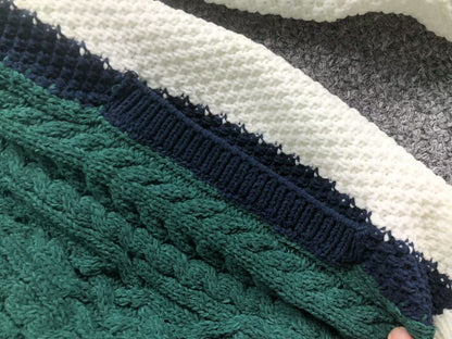 Jaqueta Adidas Cable Knit Zip Sweater