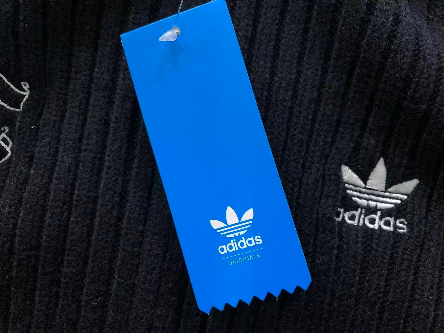Suéter Adidas feminina Ribbed Knit Track Jacket