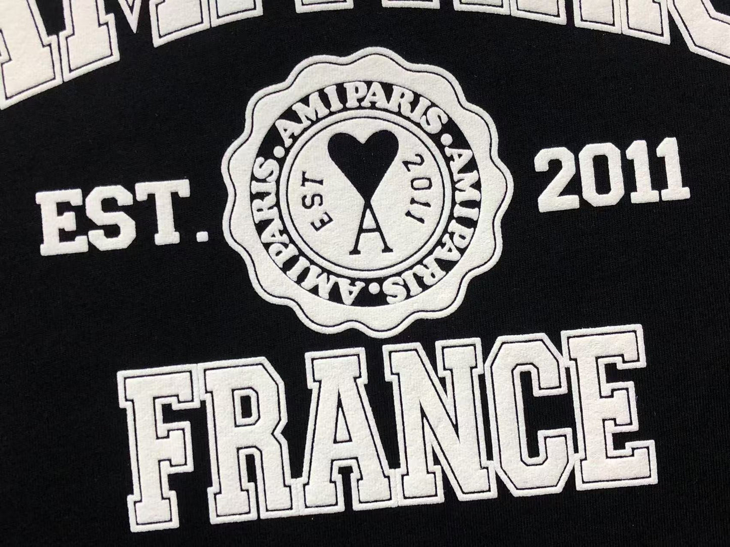 Camiseta AMI Paris College Logo France