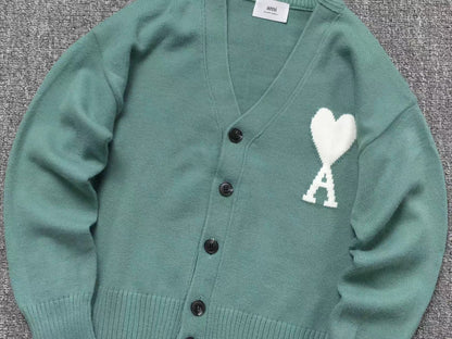 Suéter Cardigan AMI Paris