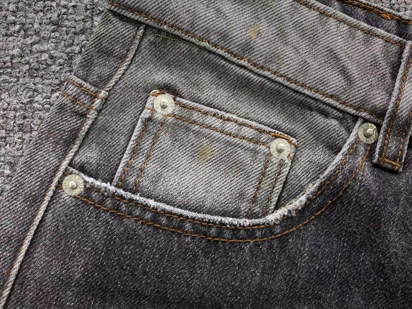 Calça Acne Studios Washed Baggy Denim