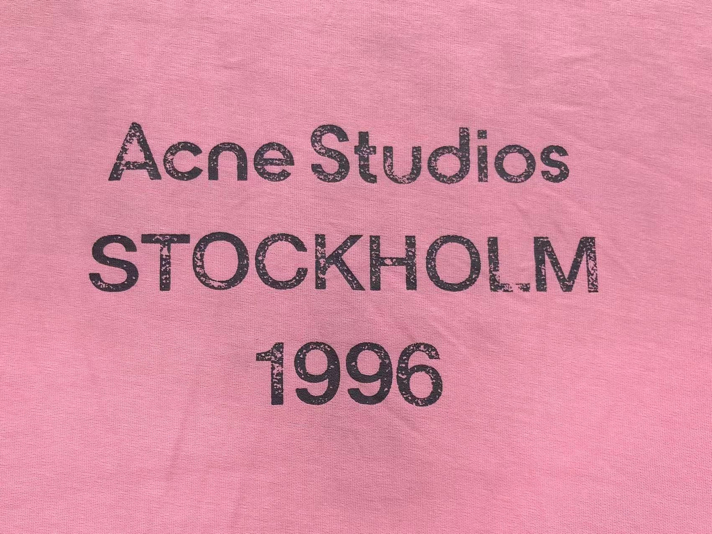 Camiseta Acne Studios Stockholm 1996 Tee