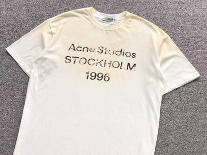 Camiseta Acne Studios Stockholm 1996 Vintage Logo