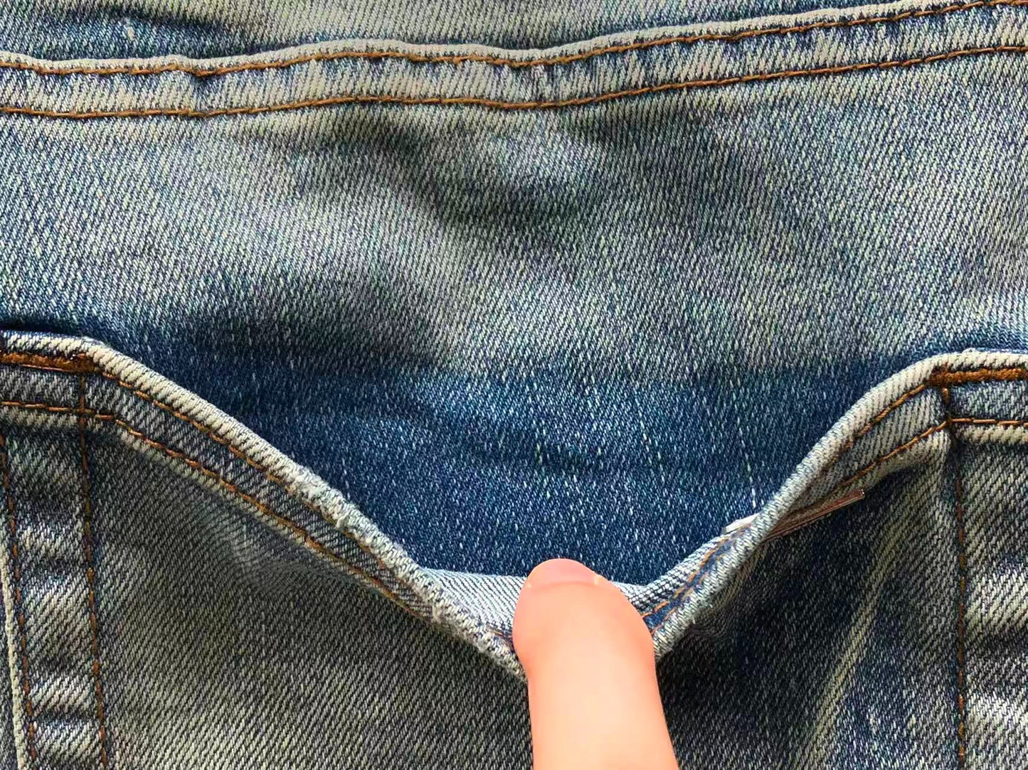 Bermuda Jeans AMIRI Ice Vintage Minimal Distressed
