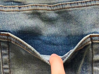 Bermuda Jeans AMIRI Ice Vintage Minimal Distressed