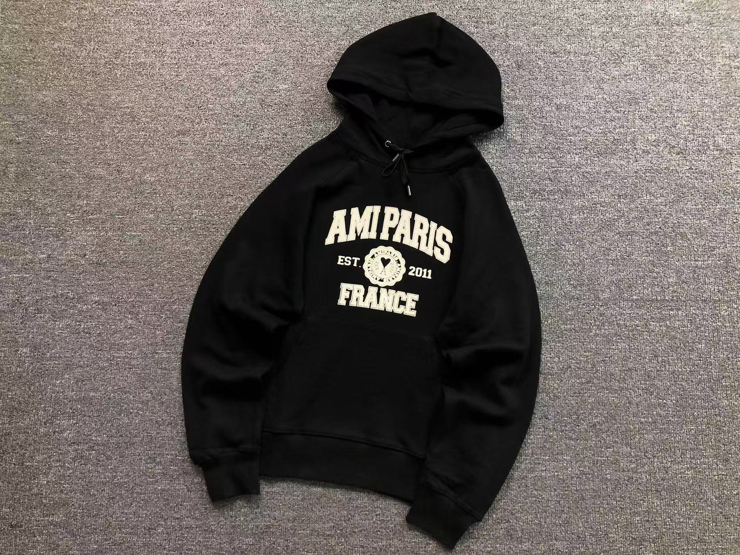 Moletom AMI Paris Logo Collegiate