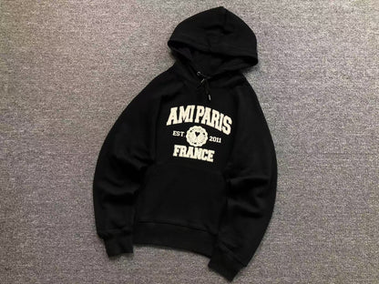 Moletom AMI Paris Logo Collegiate