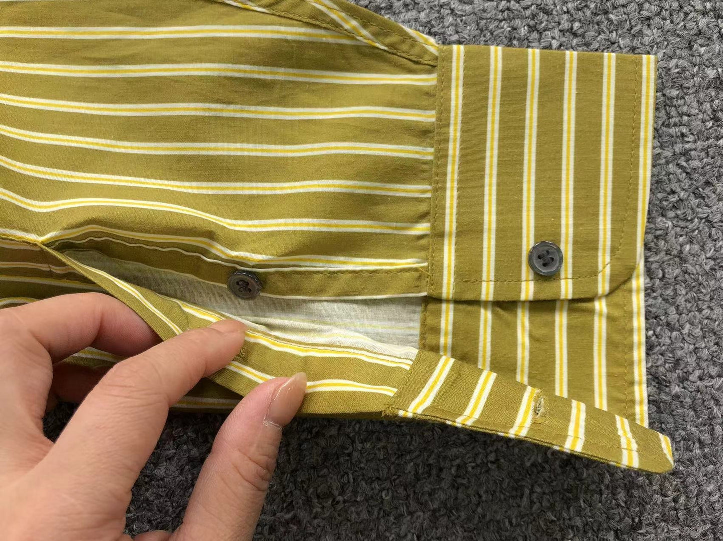 Camisa AMI Paris Stripe Colorway