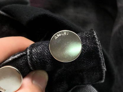 Calça AMIRI Galaxy Paint Black Denim