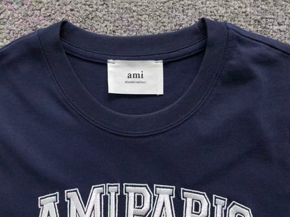 Camiseta AMI Paris Varsity Logo College