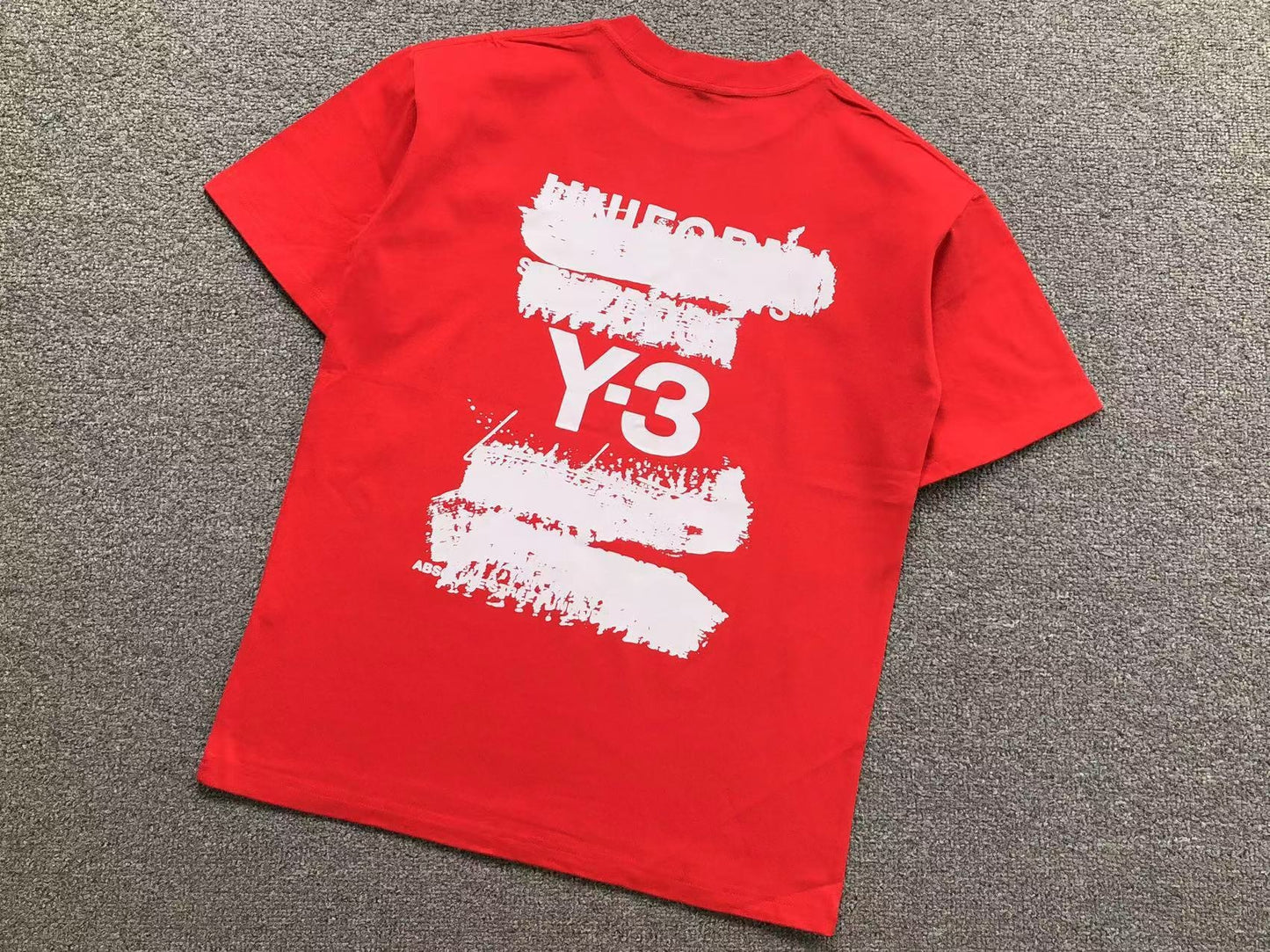 Camiseta Adidas Y-3 Distressed Brush