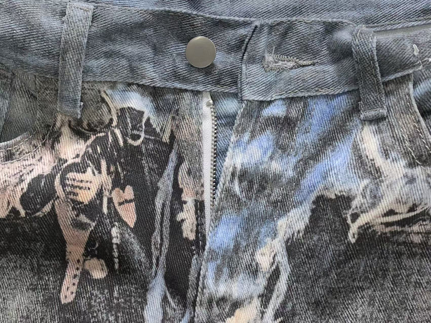 Calça Acne Studios Heavy Distressed Jeans