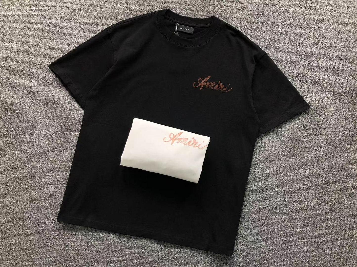 Camiseta AMIRI Vintage Script Back Logo