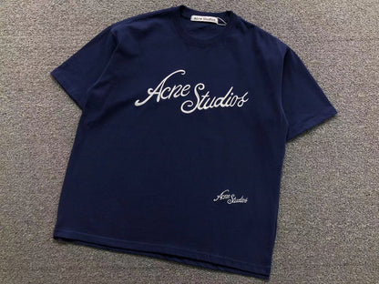 Camiseta Acne Studios Embroidered Script Logo
