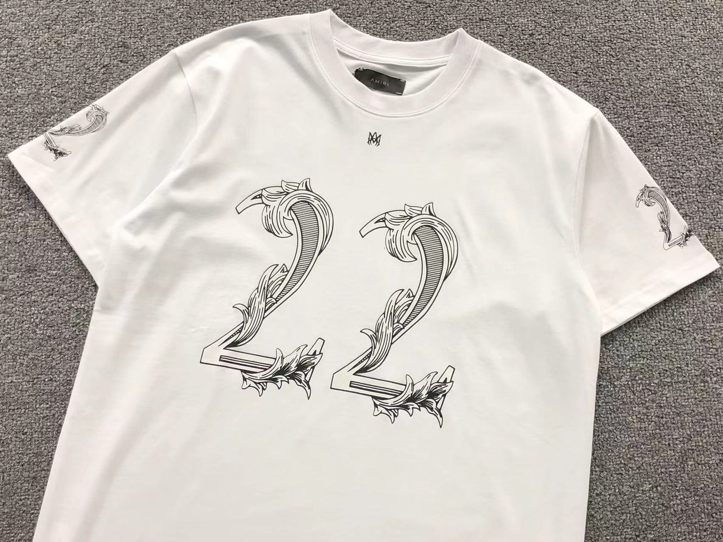 Camiseta AMIRI 22 Baroque Numbe