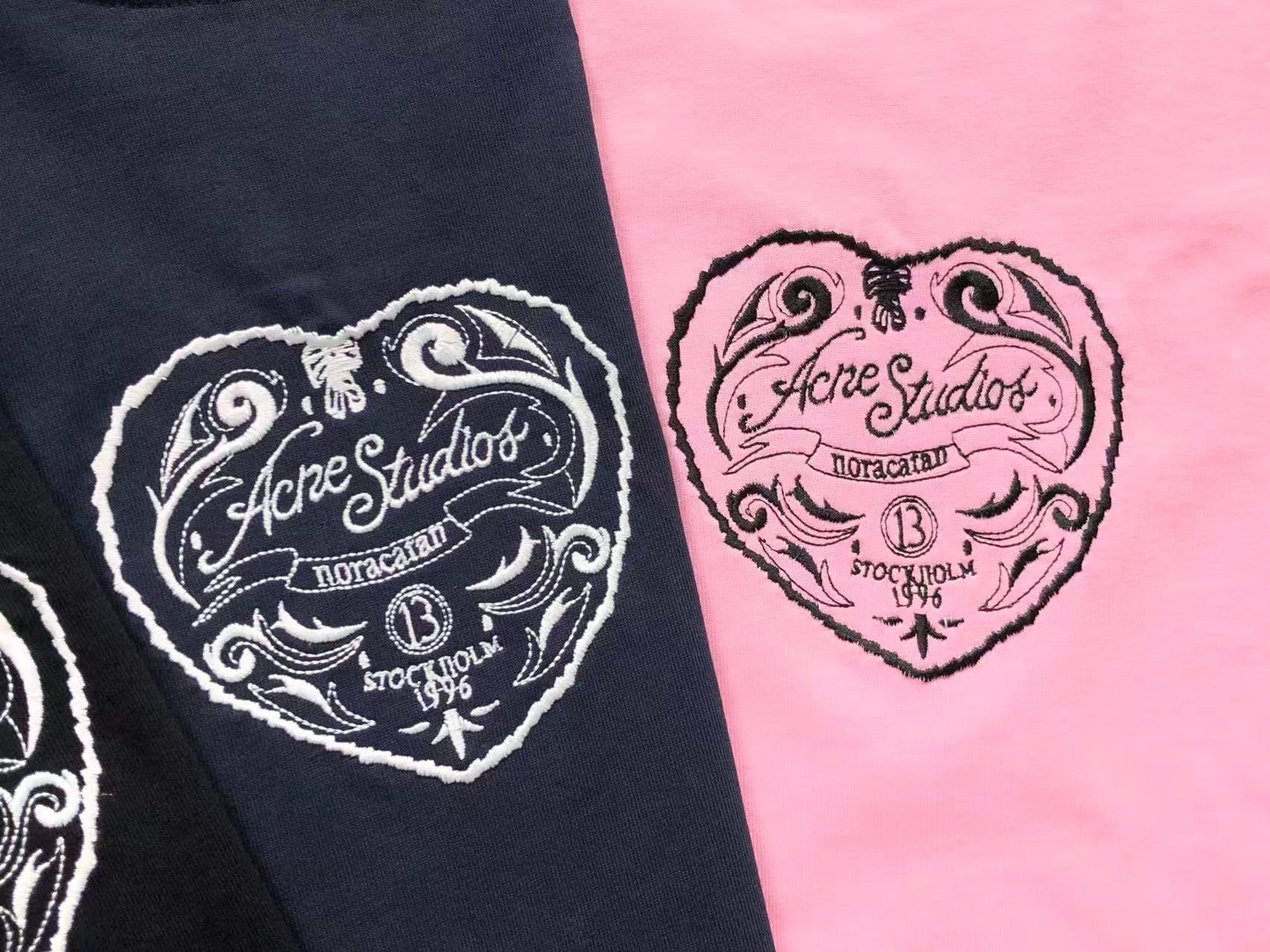 Camiseta Acne Studios Heart Crest