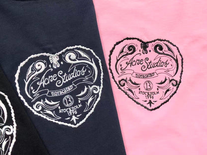 Camiseta Acne Studios Heart Crest