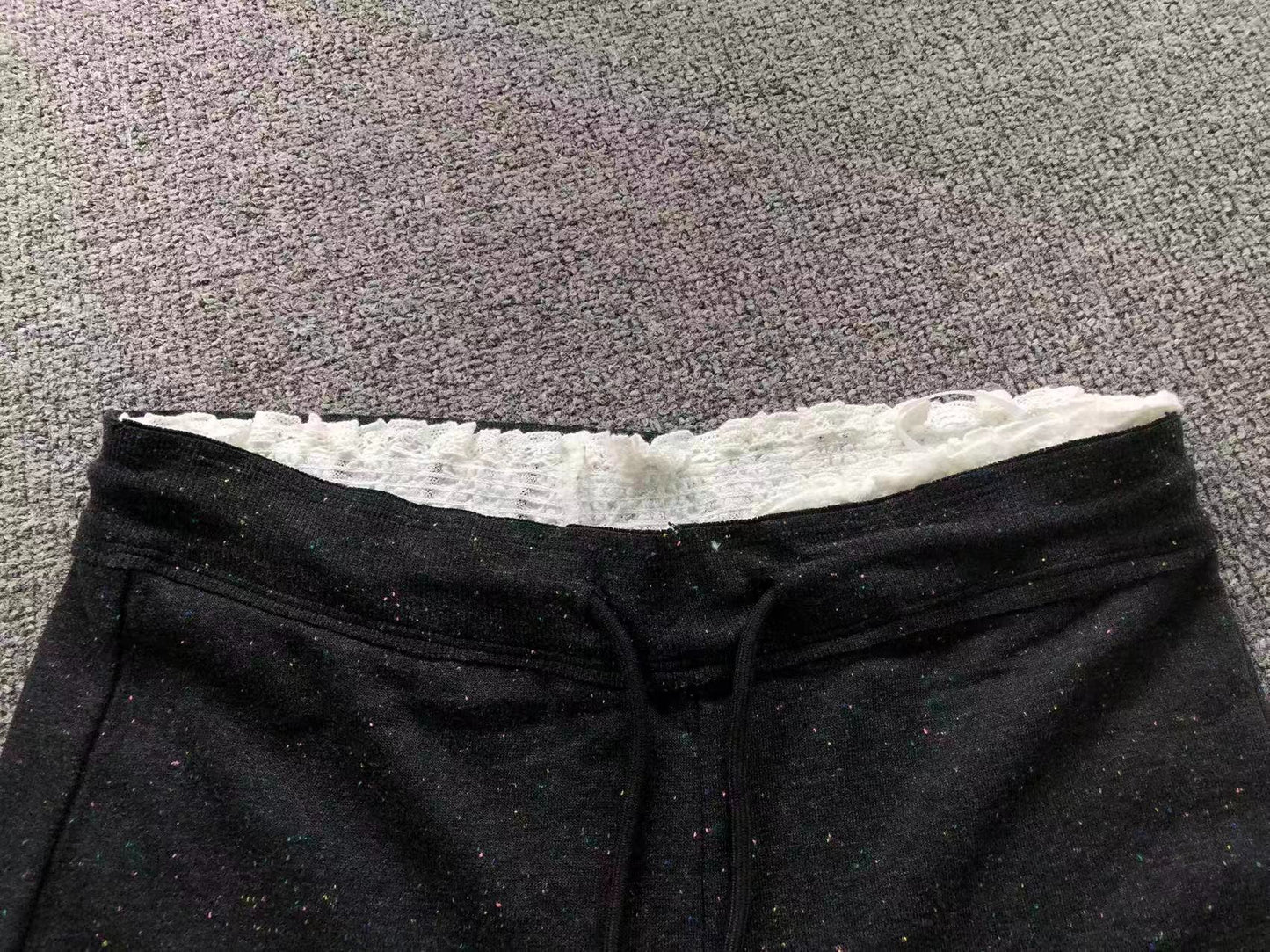 Calça elástica ALO moletom flare feminino