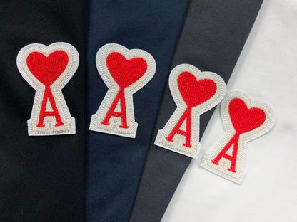 Camiseta AMI Paris Big Heart Signature