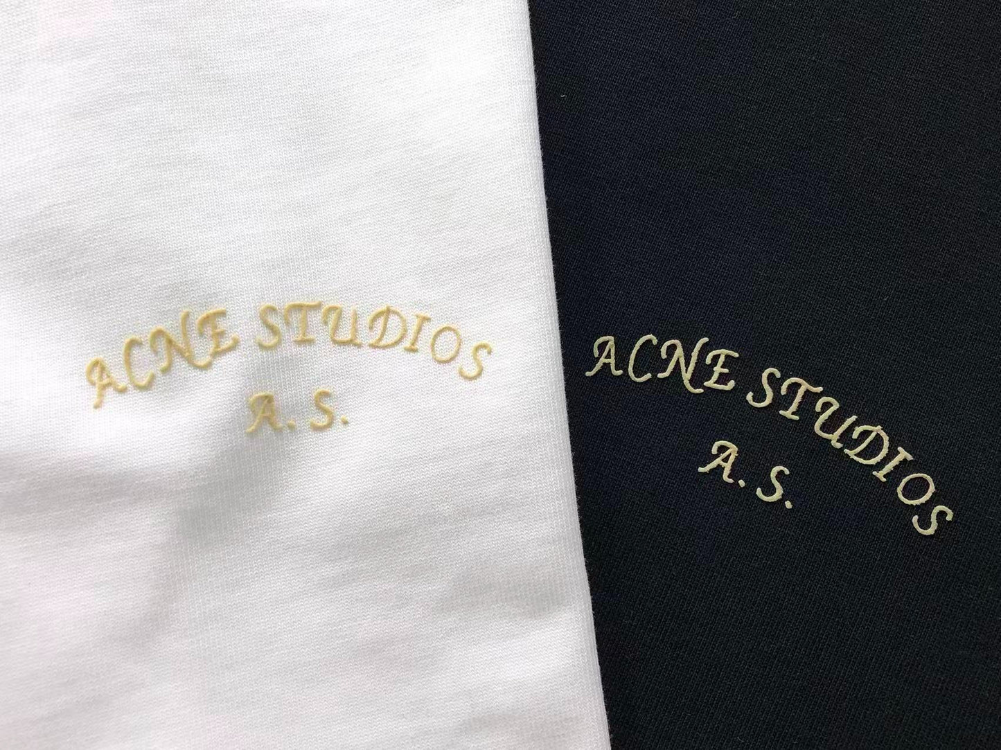 Camiseta Acne Studios A.S. Signature