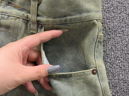 Calça Acne Studios Dirty Olive Denim