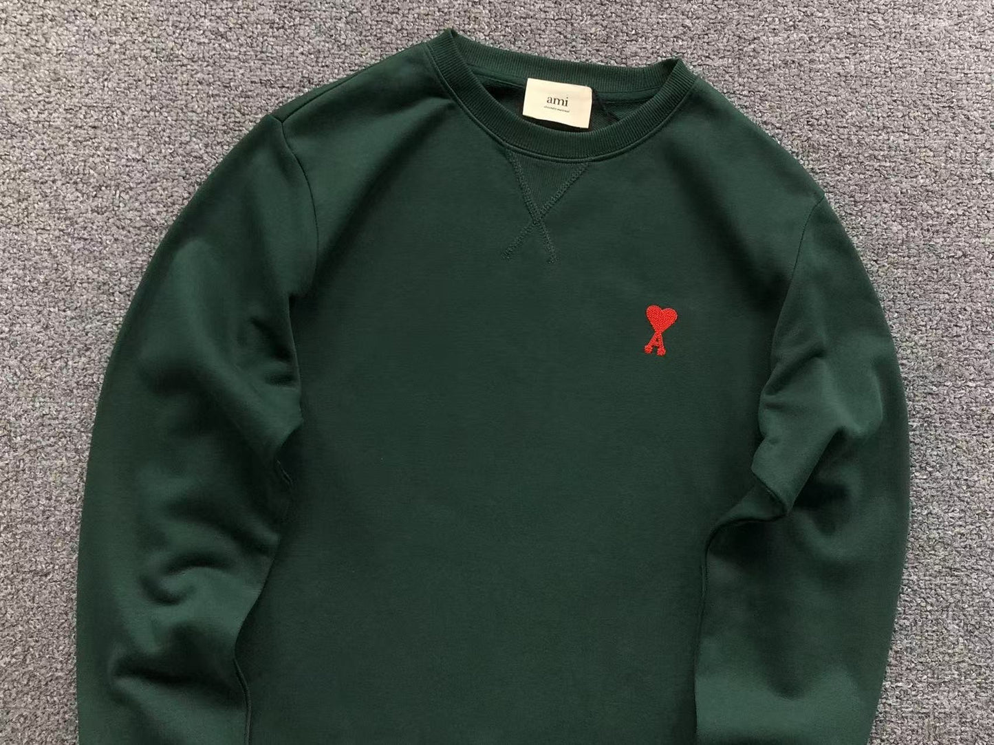 Moletom AMI Paris Crewneck Logo Ami de Cœur