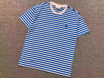 Camiseta AMI Paris Classic Heart Striped Tee