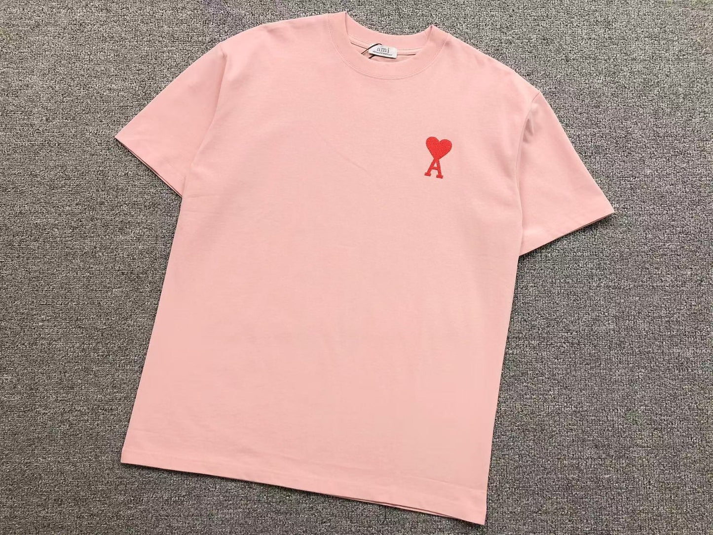 Camiseta AMI Paris Mini Heart Logo Classic