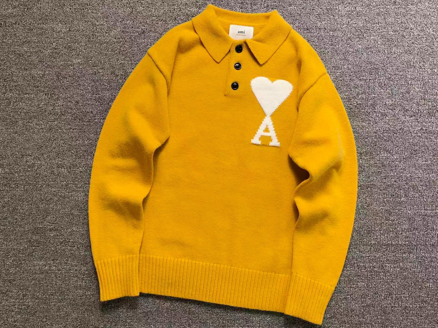 Suéter AMI Paris Polo Knit Essential