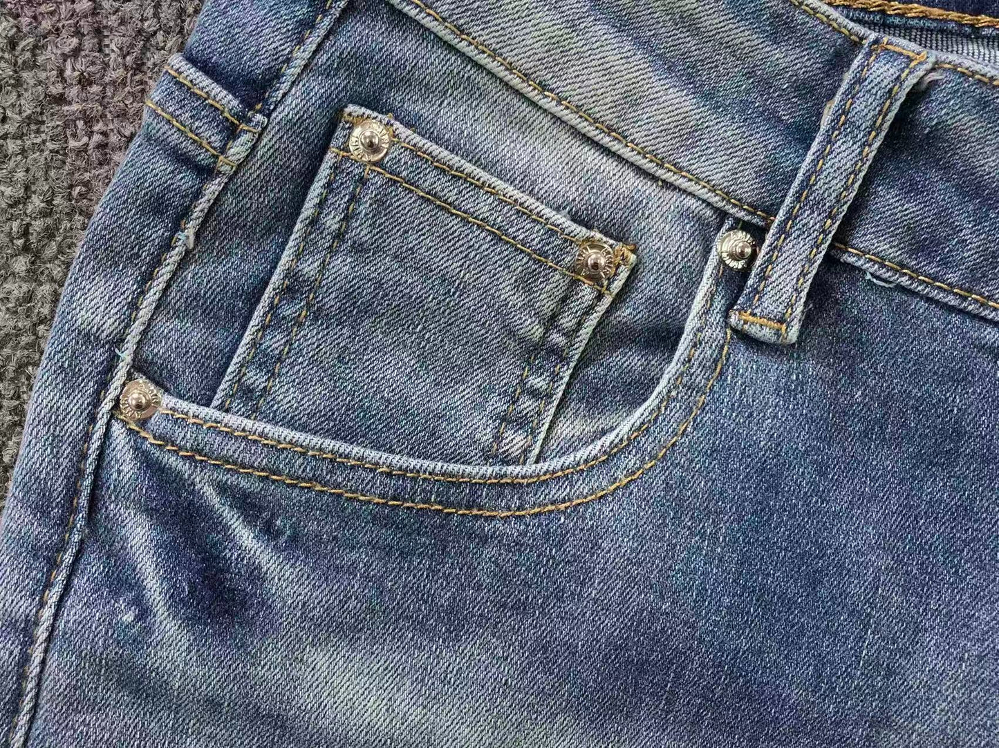 Calça AMIRI Palm Beach Ice Denim