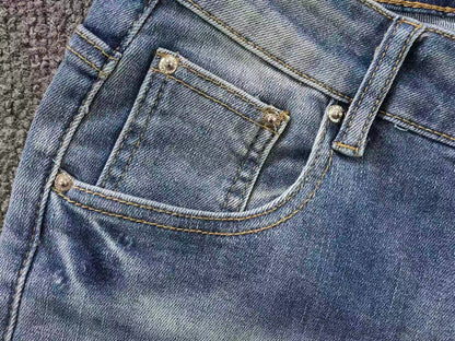 Calça AMIRI Palm Beach Ice Denim