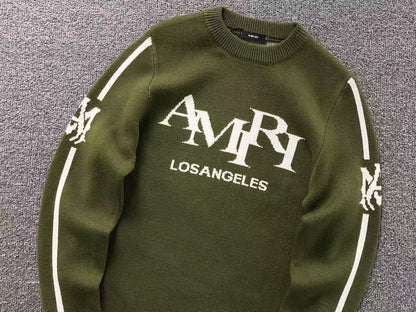 Suéter AMIRI Los Angeles Track Knit