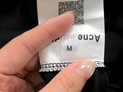 Camiseta Acne Studios Clean Badge Long Sleeve