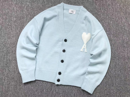 Suéter Cardigan AMI Paris