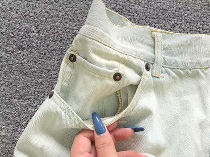 Shorts Acne Studios Jeans Vintage Ripped Denim