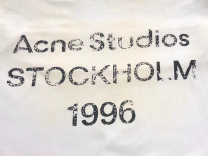 Camiseta Acne Studios Stockholm 1996 Vintage Logo