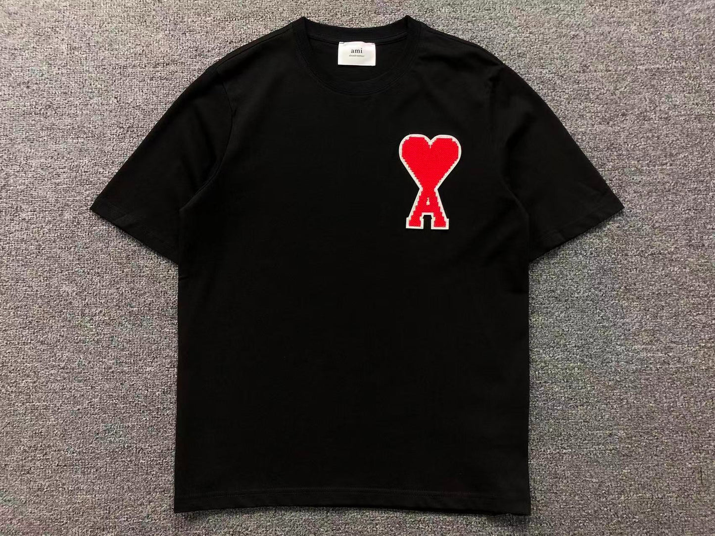 Camiseta AMI Paris Big Heart Logo Classic