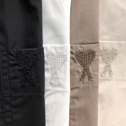 Camisa AMI Paris Heart Logo Pocket Shirt