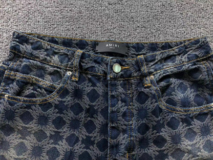 Calça AMIRI Monogram Cargo Denim