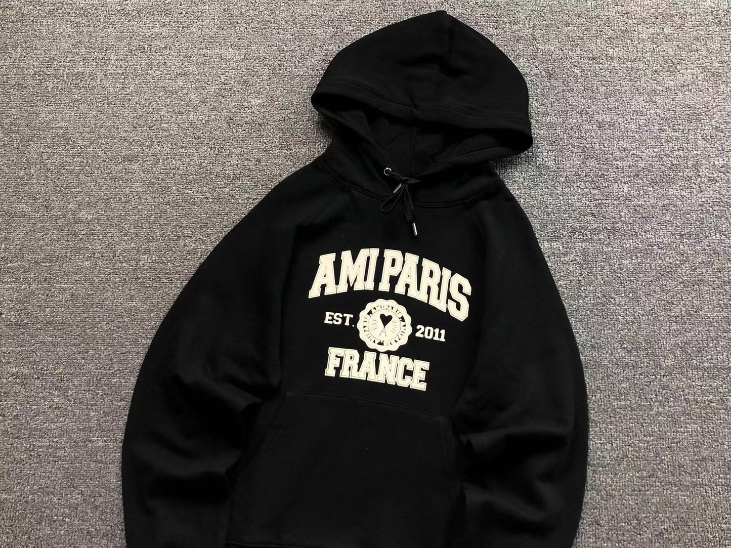 Moletom AMI Paris Logo Collegiate