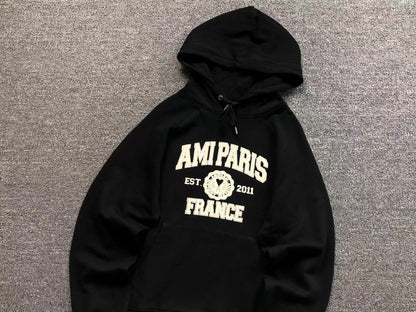 Moletom AMI Paris Logo Collegiate