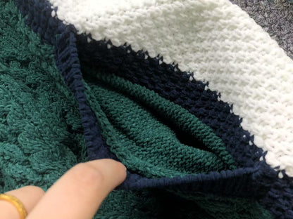 Jaqueta Adidas Cable Knit Zip Sweater