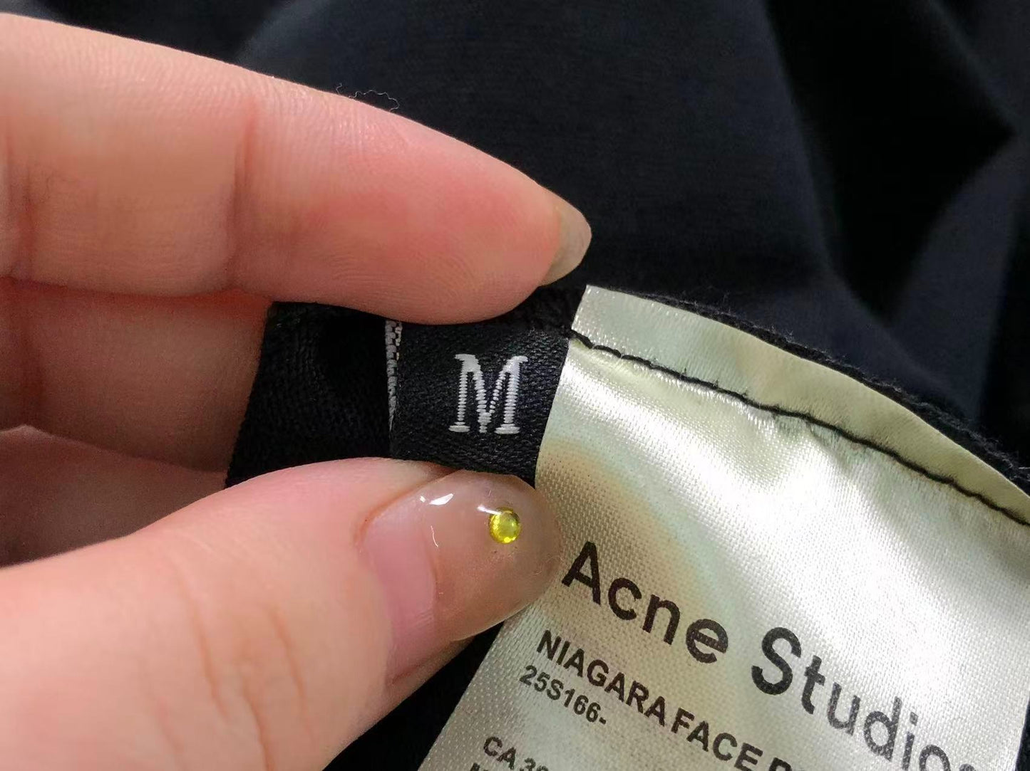 Camiseta Acne Studios Face Stockholm
