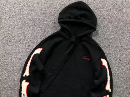 Suéter AMIRI Sleeve Flame Minimal Hoodie