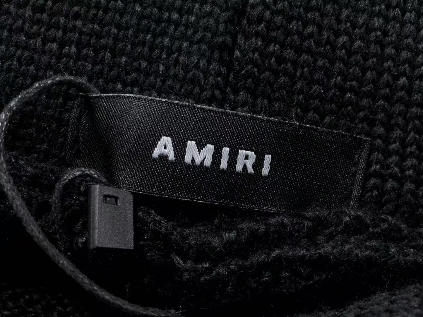 Suéter AMIRI Brush Logo Knit