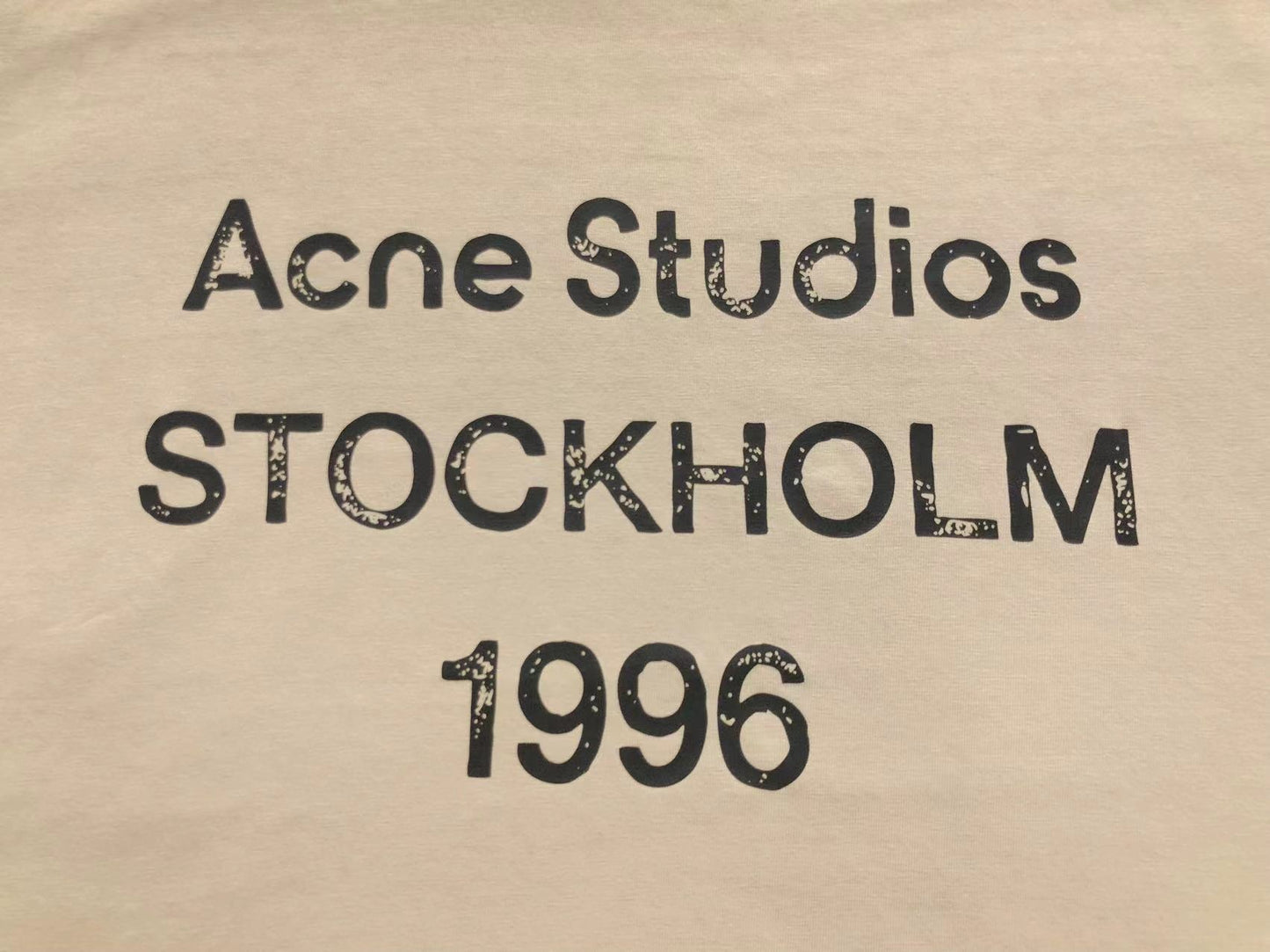 Camiseta Acne Studios Pastel Edition Tee