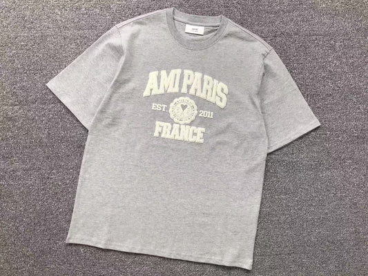 Camiseta AMI Paris College Logo France