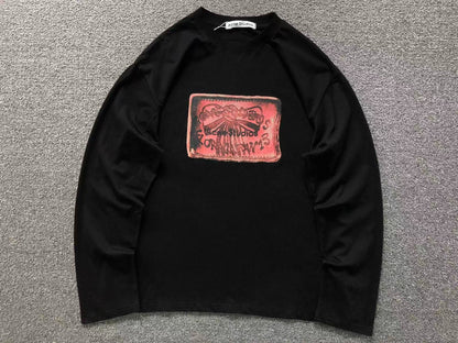 Camiseta Acne Studios Distressed Patch Tee